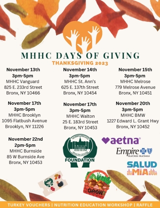 MHHC Days of Giving